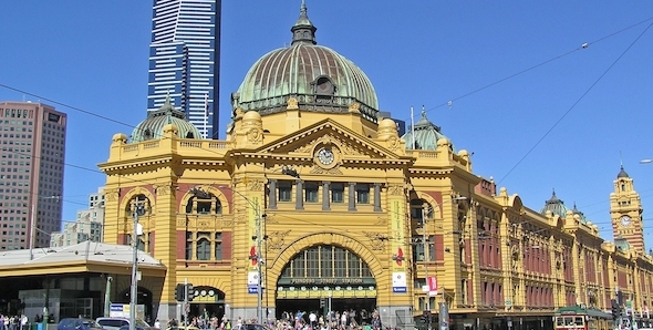 Melbourne Flinders St station